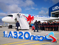 "Уральские авиалинии" лидируют по налету на Airbus A320neo в 2019 году