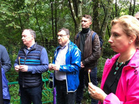 Алексей Орлов первым из глав Екатеринбурга посетил могилу основателя города Василия Татищева