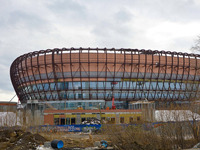 Ледовую арену в центре Екатеринбурга откроют на год позже
